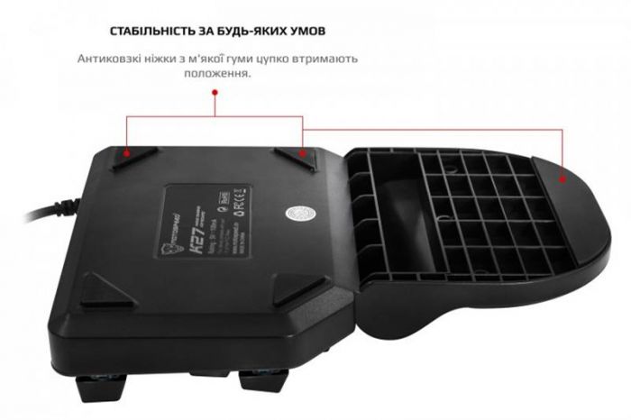 Клавіатура Motospeed K27 Outemu Blue (mtk27mb) Black USB