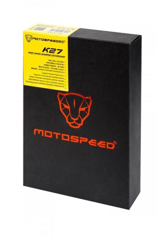 Клавіатура Motospeed K27 Outemu Blue (mtk27mb) Black USB