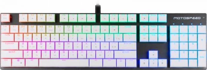 Клавіатура Motospeed K94 Kailh Short White (mtk94mks) Grey USB