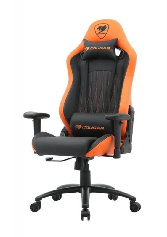 Крісло для геймерів Cougar Explore Racing Black/Orange