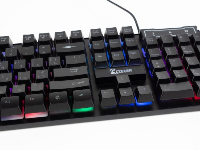 Клавіатура COBRA GK-103 Ukr Black USB