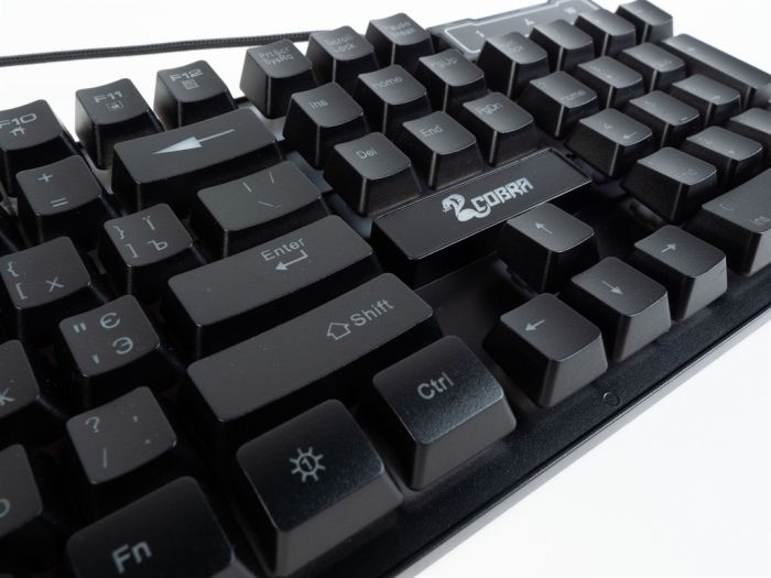 Клавіатура COBRA GK-103 Ukr Black USB