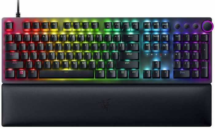 Клавіатура Razer Huntsman V2 Purple Optical Switch (RZ03-03931300-R3R1) Black USB