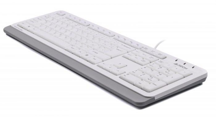 Клавіатура A4Tech Fstyler FKS10 White USB