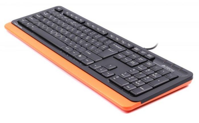 Клавіатура A4Tech Fstyler FKS10 Orange USB