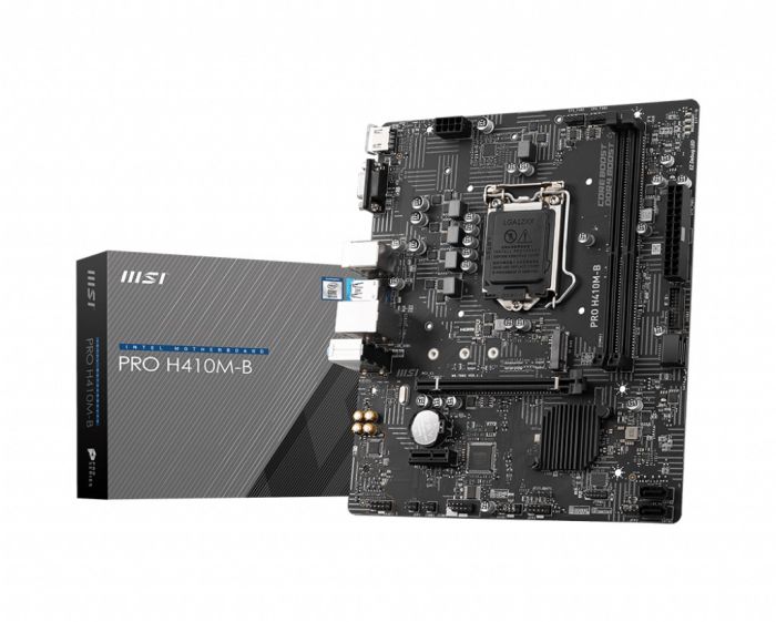 Материнська плата MSI PRO H410M-B Socket 1200