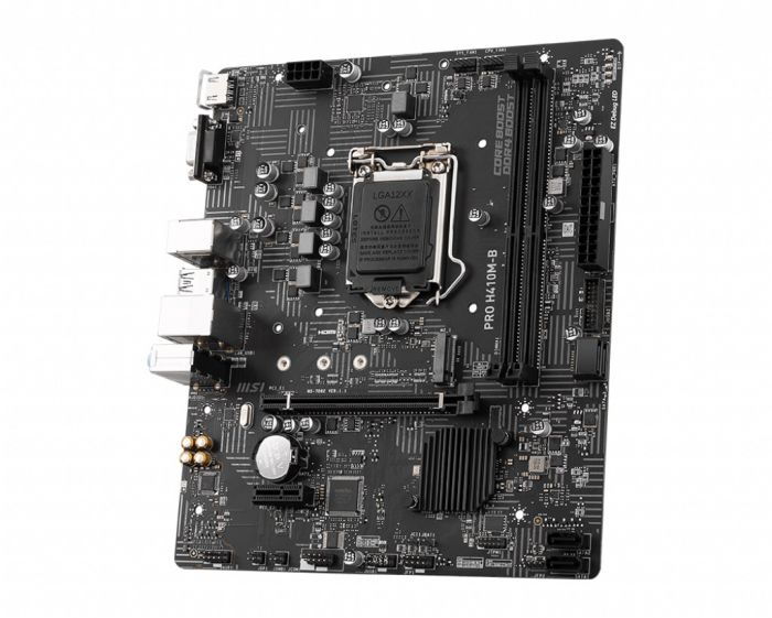 Материнська плата MSI PRO H410M-B Socket 1200