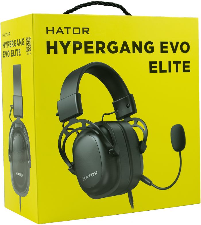 Гарнiтура Hator Hypergang Evo Elite Black (HTA-830)