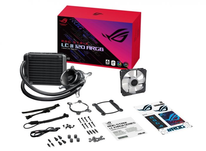Система водяного охолодження Asus ROG STRIX LC II 120 ARGB (90RC00D1-M0UAY0)