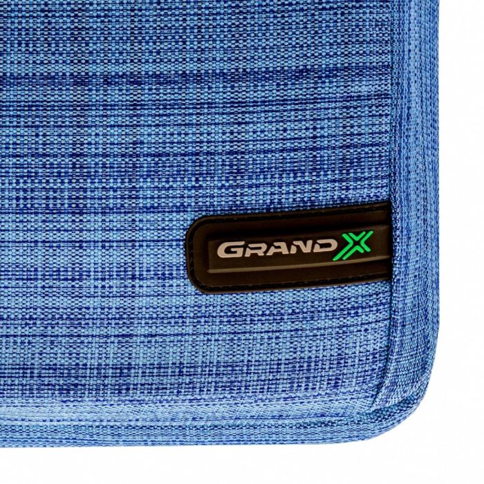 Сумка для ноутбука Grand-X SB-149BLX 15.6" soft pocket Light Blue Sport