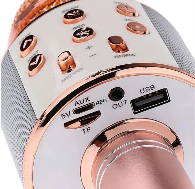 Караоке-мікрофон Optima Wster MK-1 Rose Gold (WS-MK-1-RSD)