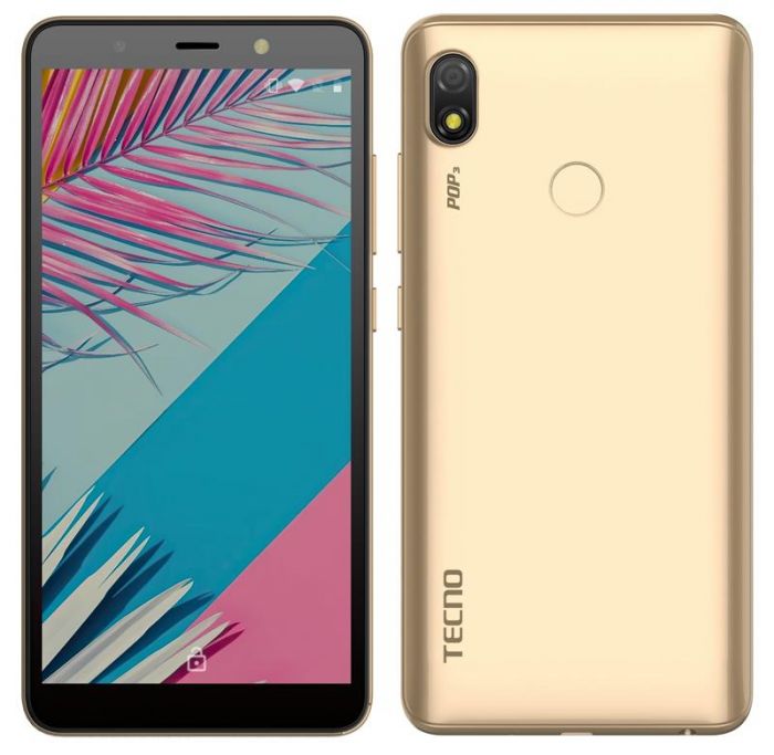 Смартфон Tecno Pop 3 (BB2) 1/16GB Dual Sim Champagne Gold (4895180751271)