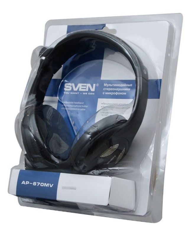Гарнітура Sven AP-670MV Black