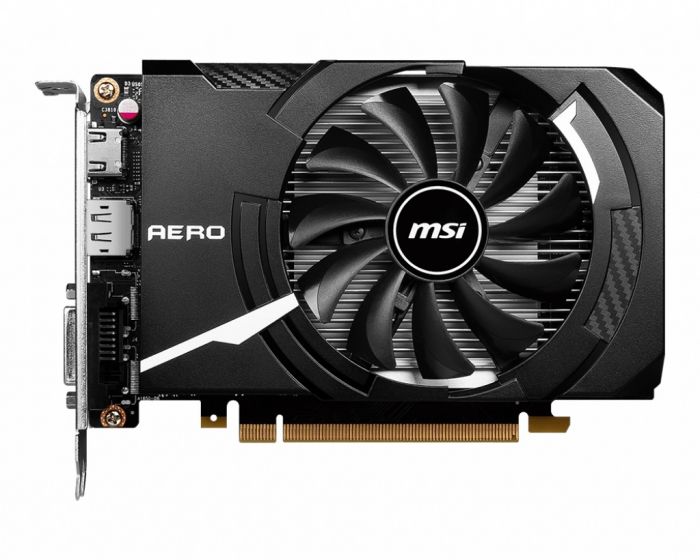 Відеокарта GF GTX 1630 4GB GDDR6 Aero ITX OC MSI (GeForce GTX 1630 AERO ITX 4G OC)