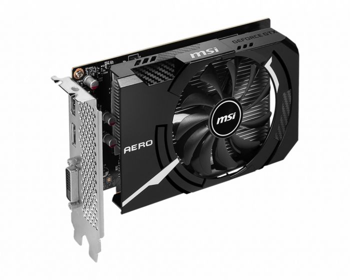 Відеокарта GF GTX 1630 4GB GDDR6 Aero ITX OC MSI (GeForce GTX 1630 AERO ITX 4G OC)