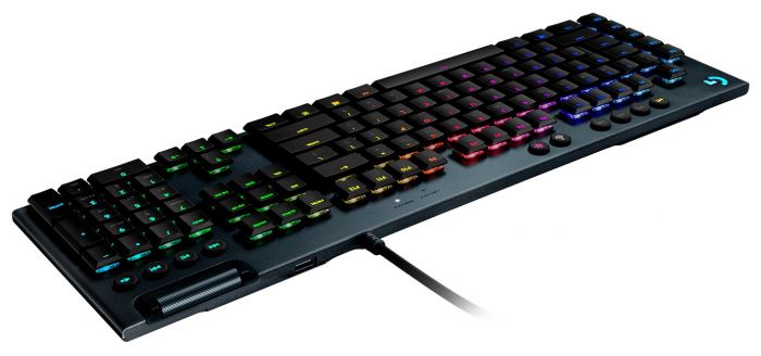 Клавiатура Logitech G815 Gaming Mechanical GL Linear RGB (920-009007) Black USB