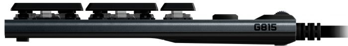 Клавiатура Logitech G815 Gaming Mechanical GL Linear RGB (920-009007) Black USB