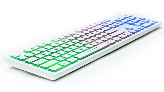 Клавіатура REAL-EL Comfort 7070 Ukr White