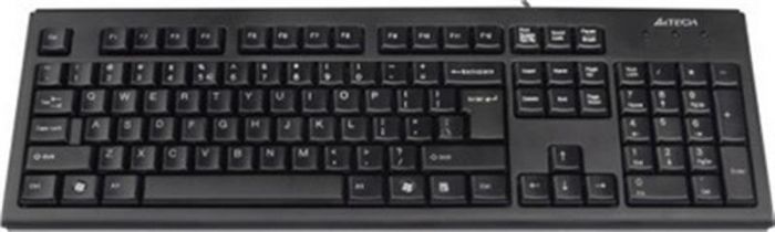 Клавiатура A4tech KR-83 Black USB