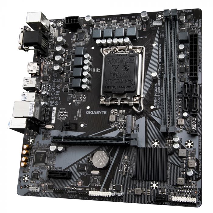Материнська плата Gigabyte H610M H DDR4 Socket 1700