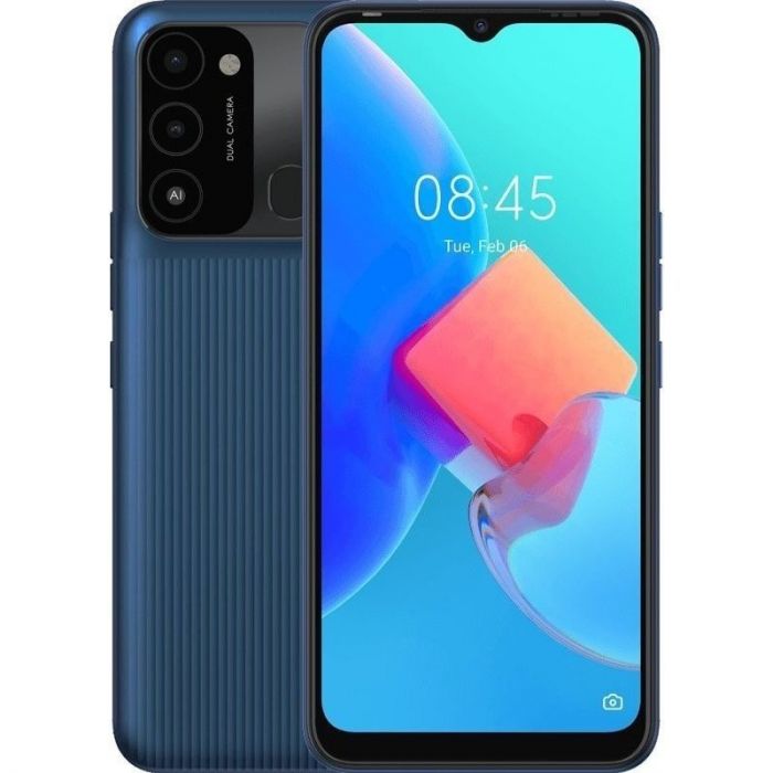 Смартфон Tecno Spark Go 2022 (KG5m) 2/32GB Dual Sim Atlantic Blue (4895180776953)