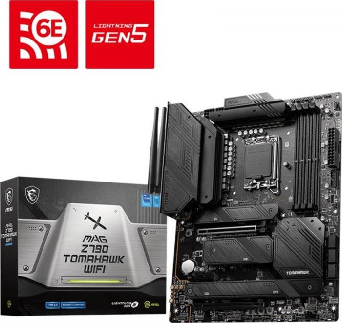 Материнська плата MSI MAG Z790 Tomahawk WiFi DDR4 Socket 1700