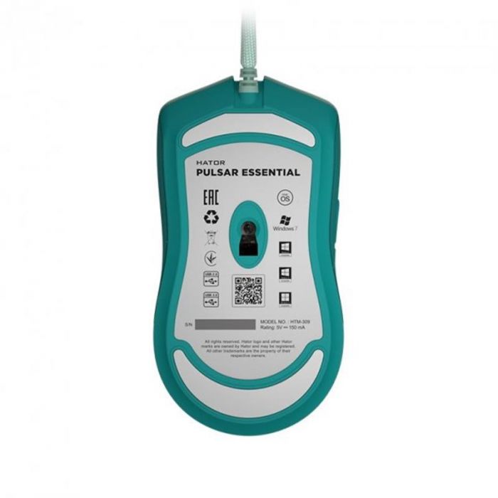 Мишка Hator Pulsar Essential Mint (HTM-309) USB