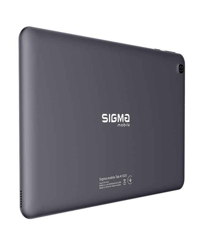 Планшетний ПК Sigma mobile Tab A1020 4G Dual Sim Grey