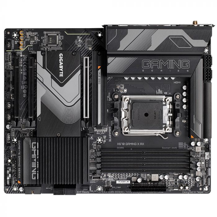 Материнська плата Gigabyte X670 Gaming X AX Socket AM5