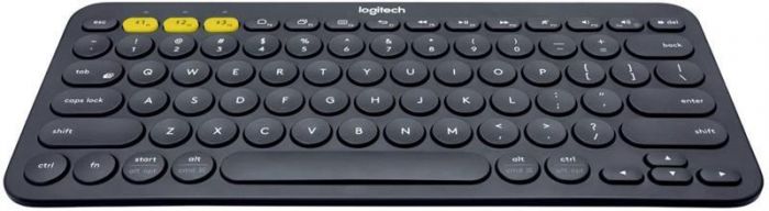 Клавіатура бездротова Logitech K380 Multi-Device Bluetooth Black (920-007582)
