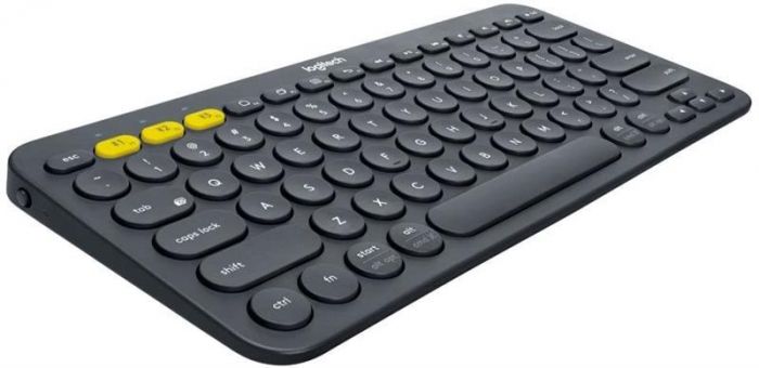 Клавіатура бездротова Logitech K380 Multi-Device Bluetooth Black (920-007582)