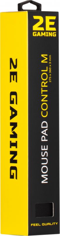 Ігрова поверхня 2E Gaming Mouse Pad Control M Black (2E-PG300B)