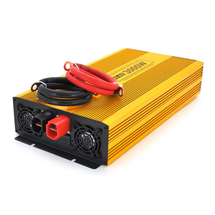 Інвертор напруги Mexxsun MXSPSW-3000, 12V/220V, 3000W (MXSPSW-3000-12S/29185)