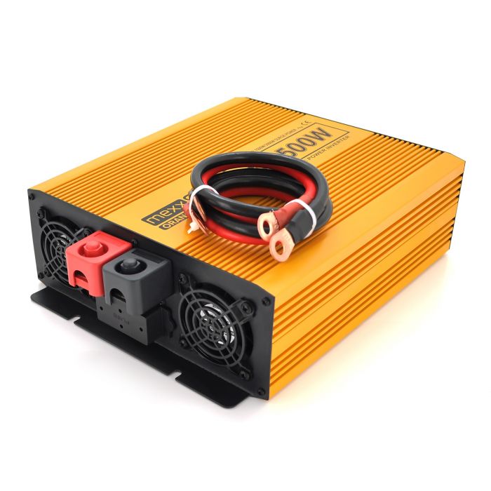 Інвертор напруги Mexxsun MXSPSW-1500, 12V/220V, 1500W (MXSPSW-1500-12S/29180)