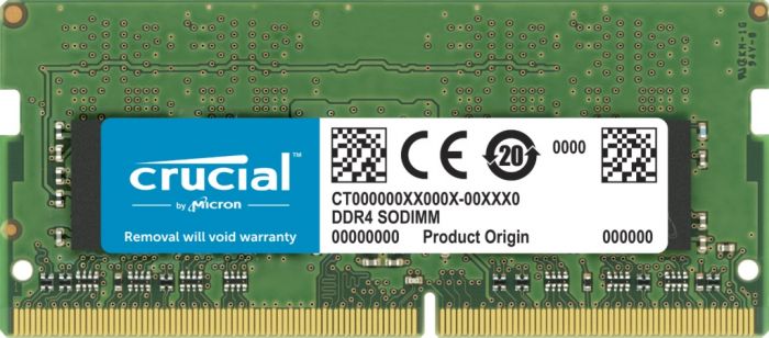 Модуль пам`ятi SO-DIMM 32GB/3200 DDR4 Micron Crucial (CT32G4SFD832A)