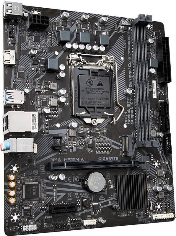 Материнська плата Gigabyte H510M K Socket 1200