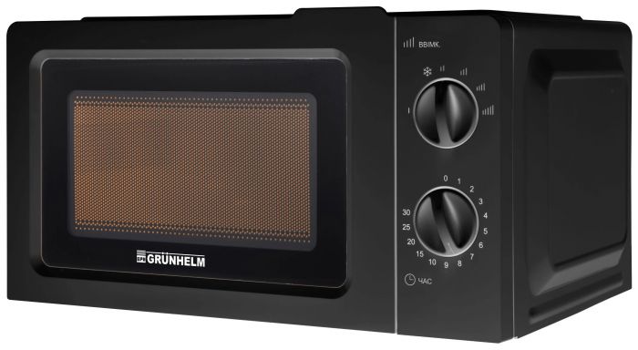 Мікрохвильова піч Grunhelm 20MX701-B Black