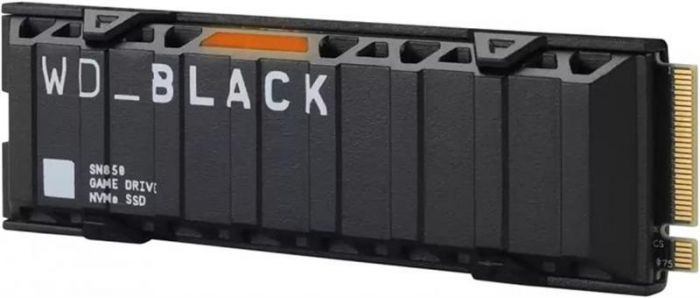 Накопичувач SSD 1TB WD Black SN850 M.2 2280 PCIe 4.0 x4 3D QLC with Heatsink (WDBAPZ0010BNC-WRSN)
