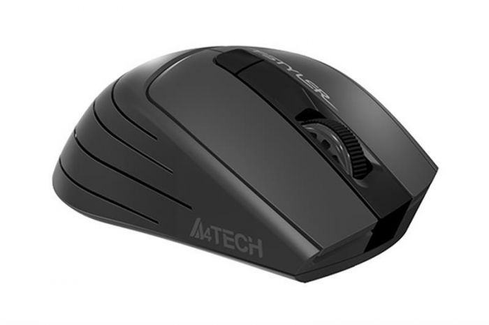 Мишка бездротова A4Tech FG30 Black/Grey