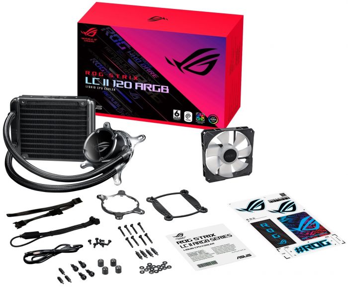 Система водяного охолодження Asus ROG STRIX LC II 120 ARGB (90RC00D1-M0UAY0)