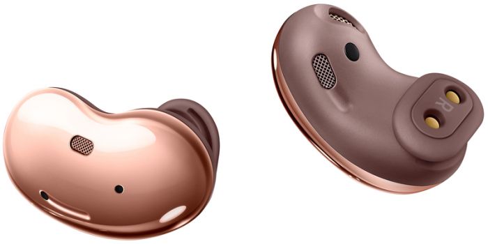Bluetooth-гарнітура Samsung Galaxy Buds Live SM-R180 Bronze (SM-R180NZNASEK)