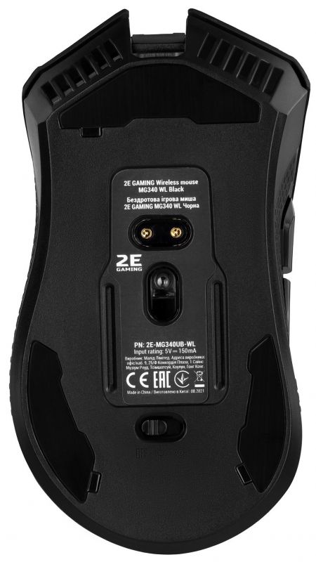 Мишка бездротова 2E Gaming MG340 WL Black (2E-MG340UB-WL) 
