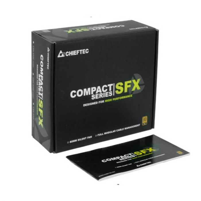 Блок живлення Chieftec CSN-550C, SFX, APFC, 12cm fan, КПД >90%, RTL