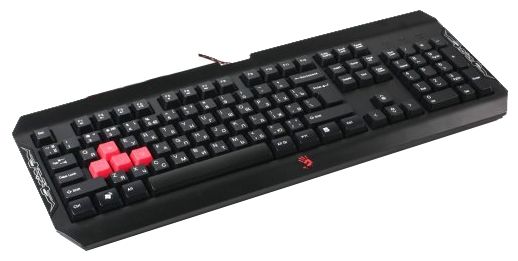 Клавіатура A4Tech Bloody Q100 Ukr Black USB