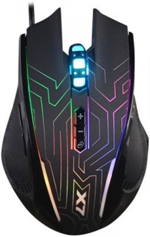 Мишка A4Tech X87 Oscar Neon Black USB