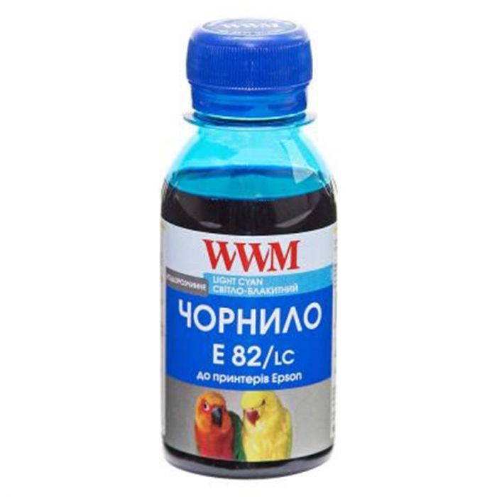 Чорнило WWM Epson Stylus Photo T50/P50/PX660 (Light Cyan) (E82/LC-2) 100г