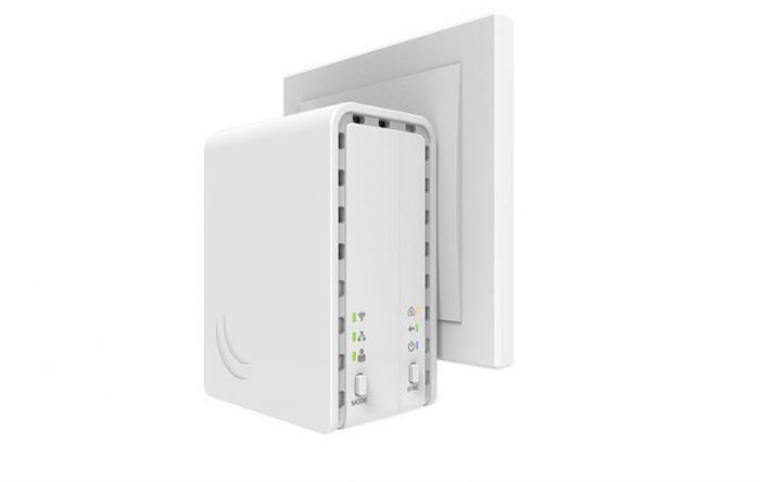 Адаптер Powerline MikroTik PWR-Line AP PL7411-2nD