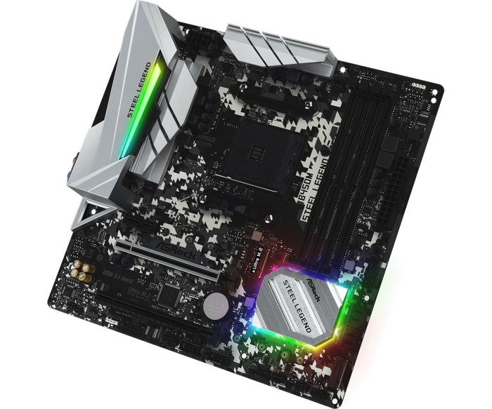Материнська плата ASRock B450M Steel Legend Socket AM4