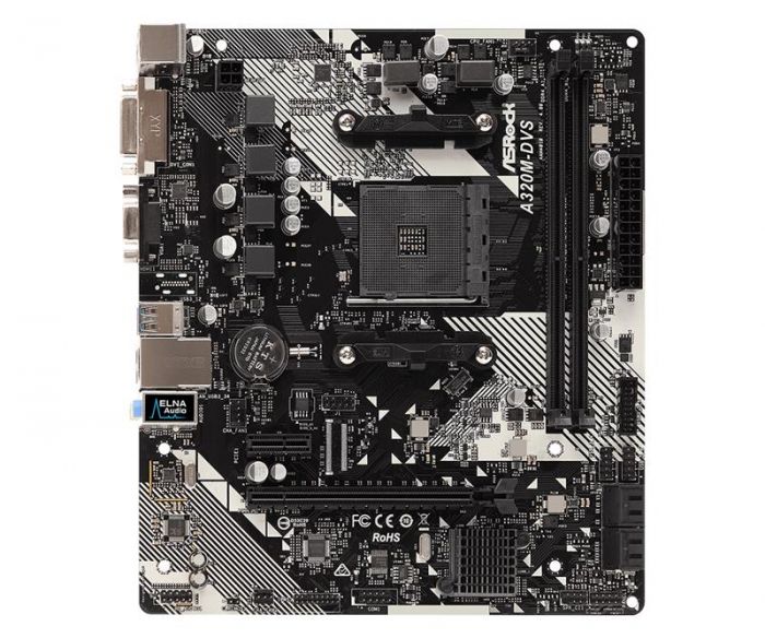 Материнська плата ASRock A320M-DVS R4.0 Socket AM4