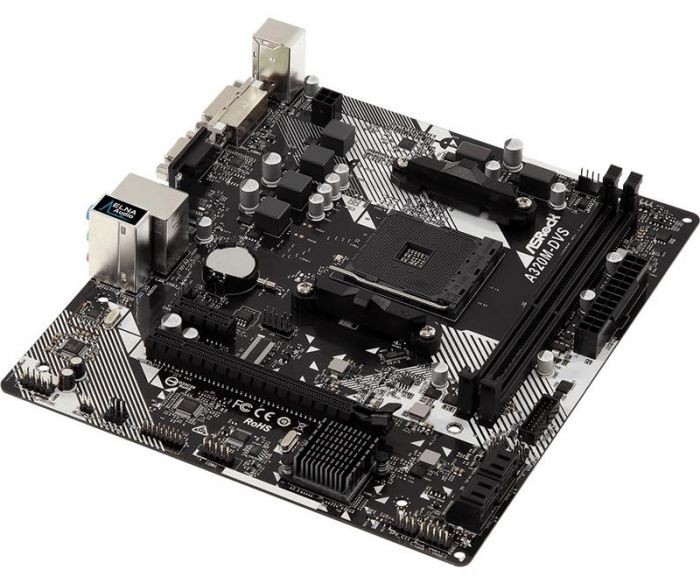 Материнська плата ASRock A320M-DVS R4.0 Socket AM4